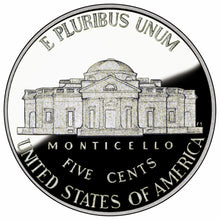 Load image into Gallery viewer, 4x 2021 S Proof Jefferson Nickel 5c Gem Deep Cameo from US Mint Set