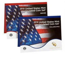Load image into Gallery viewer, FREE SHIP 2019 P-D 20-Coin Annual Uncirculated Coin Set (19RJ)