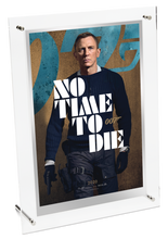 Load image into Gallery viewer, James Bond No Time To Die Movie Poster 35g Silver Foil 007 Collector’s Edition