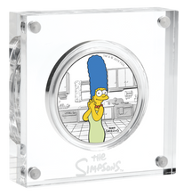 Load image into Gallery viewer, IN STOCK 2019 The Simpsons Marge Simpson 1oz $1 Silver 99.99% Dollar Proof Coin