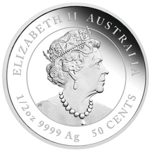 Load image into Gallery viewer, 2022 Australia PROOF Lunar Year of the Tiger 1/2oz Silver 50c Coin Series3