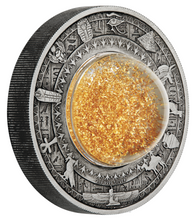 Load image into Gallery viewer, 2019 Egypt Golden Treasures of Ancient 2oz Silver Antiqued $2 Coin NGC MS 70 FR