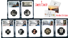 Load image into Gallery viewer, 2021 US Mint Proof 7-Coin-SET Dime Half Penny Nickel Quarter Dollar NGC PF70 FR