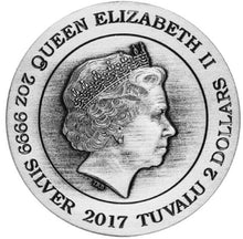 Load image into Gallery viewer, 2017 Norse Goddesses HEL 2oz Silver Antiqued High Relief Coin Antique