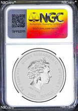 Load image into Gallery viewer, 2023 Royal Casino CHIP .9999 COLORED SILVER $1 1oz COIN NGC MS70 James Bond 007