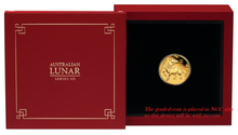 Load image into Gallery viewer, 2021 P Australia PROOF GOLD $15 Lunar Year of the Ox NGC PF70 1/10 oz Coin FR