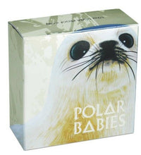 Load image into Gallery viewer, 2017 P Tuvalu PROOF Silver Polar Babies Harp Seal NGC PF70 1/2 oz Coin w/ OGP ER