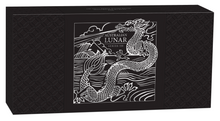 Load image into Gallery viewer, 2024 Australia Lunar Year of the Dragon Silver Proof 3-Coin Set 2oz 1oz 1/2oz