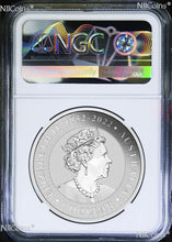 Load image into Gallery viewer, 2023 Australia Silver Kangaroo NGC MS70 $1 1oz Coin Flag ER Label Double Dates