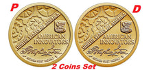 Load image into Gallery viewer, 2-coin-set 2018 P-D American Innovation Dollar $1 from US Mint Rolls New Series