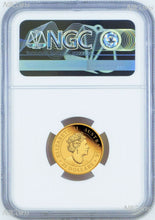 Load image into Gallery viewer, 2022 Australia Bounding Kangaroo PROOF 1/4oz .9999 GOLD $25 NGC PF70 Coin