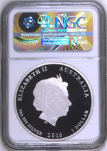 Load image into Gallery viewer, 2016 P Australia PROOF COLORIZED Silver Lunar Year of Monkey NGC PF69 1oz Coin