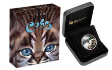 Load image into Gallery viewer, 5-coin set 2016 Cubs Tiger Jaguar Snow Leopard White lion Lynx Silver 2.5 oz