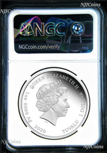 Load image into Gallery viewer, 2020 James Bond 007 Goldeneye .9999 SILVER PROOF $1 1oz COIN NGC PF70 BR LB