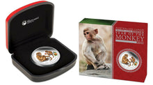 Load image into Gallery viewer, 2016 PROOF Australia Lunar Year of the Monkey COLORIZED 1oz Silver $1 Coin