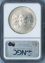 Load image into Gallery viewer, 2007 P Jamestown Commemorative Silver Coin $1 NGC MS 70 MS70