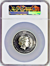 Load image into Gallery viewer, 2018 End of WWI 100th Anniversary 5oz Silver Coin NGC MS70 Australia Antiqued $8