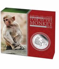 Load image into Gallery viewer, 2016 P Australia PROOF Silver Lunar Year of the Monkey NGC PF 69 1 oz Coin ER
