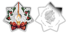 Load image into Gallery viewer, Australia Christmas Tree 2016 1oz Star Shaped Silver Proof $1 Coin
