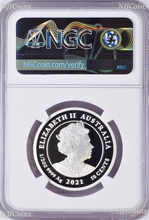 Load image into Gallery viewer, 2021 P Australia PROOF COLORIZED Silver Newborn Baby NGC PF70 1/2oz 50c Coin