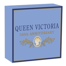 Load image into Gallery viewer, 2019 Queen Victoria 200th Anniversary 2oz Silver Antiqued Cameo Coin NGC MS70 FR