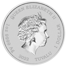 Load image into Gallery viewer, 2022 Homer Simpsons SIMPSON 1oz Silver .9999 Dollar Bullion $1 Coin