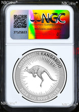 Load image into Gallery viewer, 2024 KING CHARLES III EFFIGY OBVERSE 1st ISSUE KANGAROO 1oz SILVER PF NGC PF70