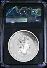 Load image into Gallery viewer, 2023 Australia Silver Kangaroo NGC MS69 $1 1oz Coin Flag FR Black Core Label