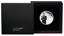 Load image into Gallery viewer, 2022 James Bond Legacy 2nd Issue Roger Moore SILVER PROOF $1 1oz COIN NGC PF70 F