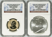 Load image into Gallery viewer, 2015 P REV. PROOF Presidential $1 John F. Kennedy COIN & CHRONICLES SET NGC PF69