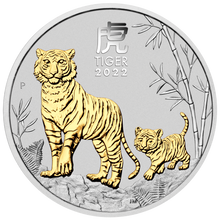 Load image into Gallery viewer, 2020-2031 Australia Lunar 12-Coin GILT Collection Case + 5x issued 1oz Silver $1