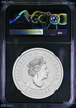 Load image into Gallery viewer, 2022 P Australia Silver Koala NGC MS70 $1 1oz Coin FR Flag Label Black Core