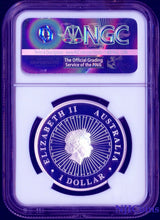 Load image into Gallery viewer, 2016 Australia OPAL LUNAR Year of the MONKEY 1 oz Silver Proof Coin NGC PF70 ER