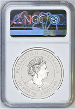 Load image into Gallery viewer, 2022 Australia .9999 Bullion Silver Lunar Year of the Tiger NGC MS70 1oz $1 Coin