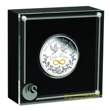 Load image into Gallery viewer, 2021 One Love 1oz .9999 Silver $1 Proof Coin NGC PF70 UC Tuvalu HEART LABEL