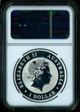 Load image into Gallery viewer, 2013 P AUSTRALIA S$1 KOOKABURRA EARLY RELEASES 1 oz Bullion Silver Coin NGC MS70