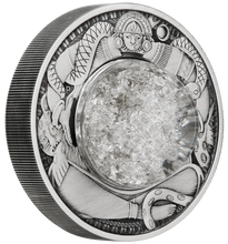 Load image into Gallery viewer, 2021 Tears of the Moon 2oz Silver Antiqued $2 Coin NGC MS 70 FR