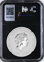 Load image into Gallery viewer, 2023 Royal Casino CASINO CHIP SILVER $1 1oz COIN NGC MS70 James Bond 007 BLACK