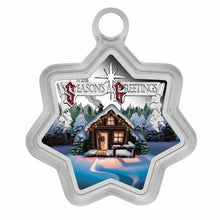 Load image into Gallery viewer, Christmas Tree 2017 1oz Australia Star Shaped 1oz Silver Proof $1 Coin