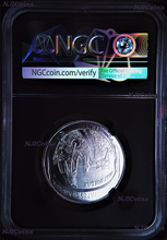 Load image into Gallery viewer, 2019 D Apollo 11 Commem Clad Coin Half Dollar NGC MS70 Early Releases Black Core