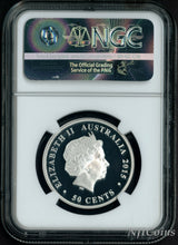 Load image into Gallery viewer, 2015 Beijing Coin Show Australia PROOF Silver Kookaburra NGC PF70 1/2 oz w/ OGP