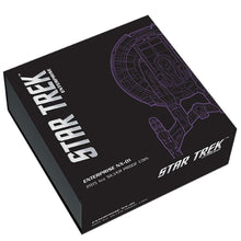 Load image into Gallery viewer, 2-COIN Set 2015 Star Trek ENTERPRISE JONATHAN ARCHER & NX-01 Silver $1 NGC PF70