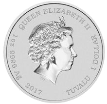 Load image into Gallery viewer, 2017 Tuvalu Diwali Festival 1oz .9999 Silver $1 Coin Mint-Sold-Out