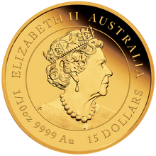 Load image into Gallery viewer, 2023 Australian Lunar Year of the Rabbit 1/10 oz Gold Proof $15 Coin Series-3