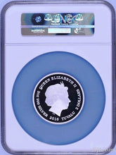 Load image into Gallery viewer, 2016 Star Trek 50th Ann USS Enterprise NCC-1701 Crew 2oz Silver Coin NGC PF70 FR
