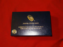 Load image into Gallery viewer, 2012 S 75th Anniv. AMERICAN EAGLE SAN FRANCISCO TWO COIN PROOF SET in bos w/ VOA