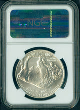 Load image into Gallery viewer, 2001 D Buffalo Commemorative Silver Dollar Coin $1 NGC MS 70 MS70 PERFECT
