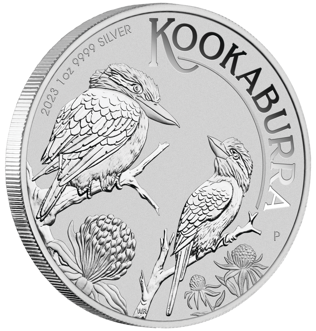 2023 Australia Kookaburra 1oz $1 Pure Silver .9999 Bullion Coin in Mint Capsule