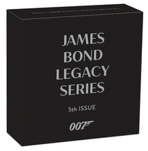 Load image into Gallery viewer, 2024 James Bond Legacy 5th Issue Daniel Craig SILVER $1 1oz COIN NGC PF69 FR
