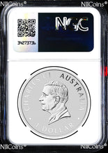 Load image into Gallery viewer, 2024 P Australia Wombat 1 oz .9999 Silver Coin NGC MS 70 $1 ER FLAG Label
